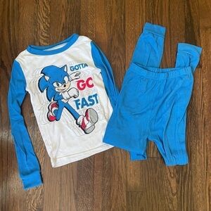 Sonic the hedgehog gotta go fast pajamas